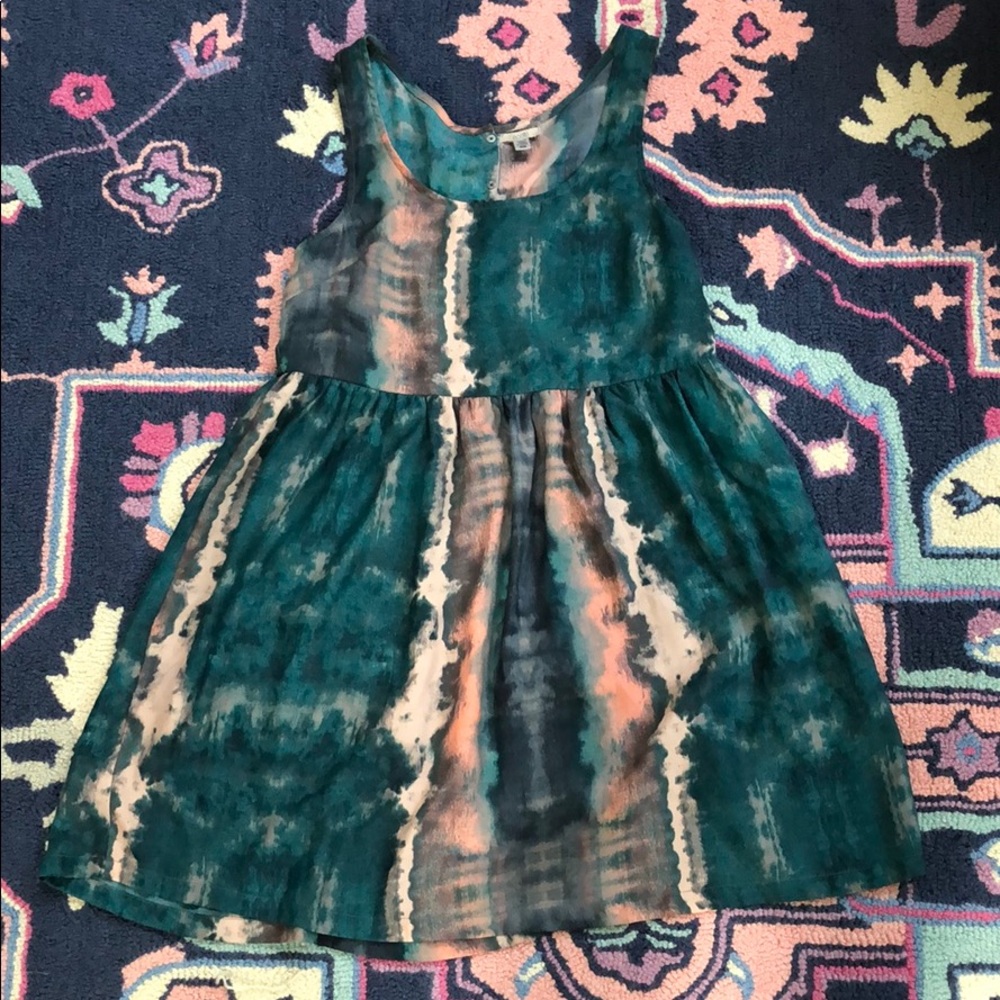 Tye Dye Babydoll Mini Dress